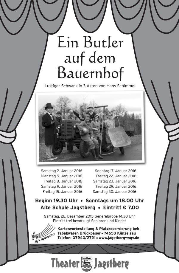 Ein Butler auf dem Bauernhof